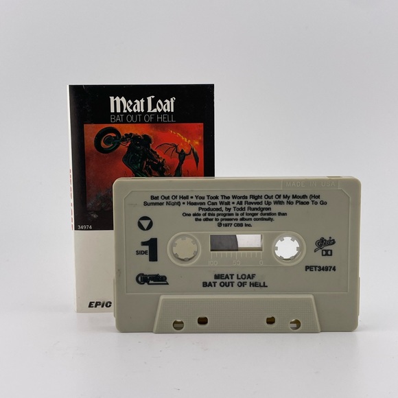Bat of Hell Cassette Tape by Meatloaf - Picture 2 of 7